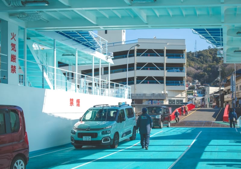 上陸券を変換する様子の写真