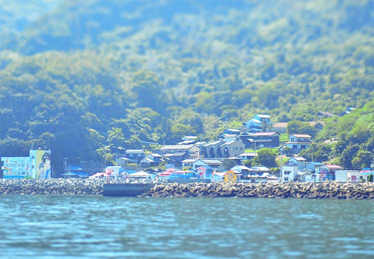 高井神島の集落