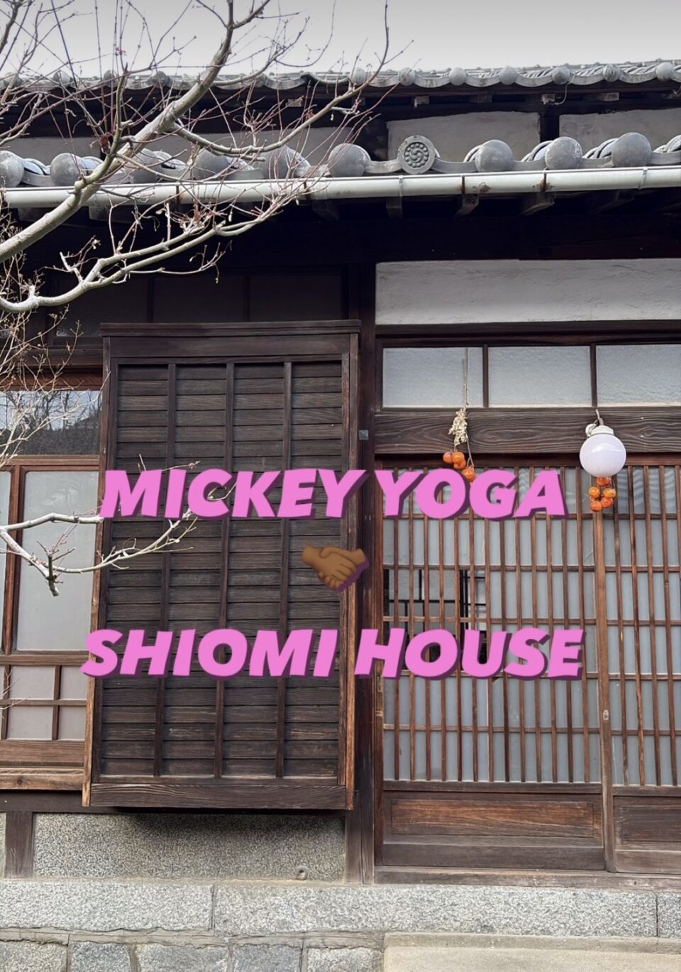 ヨガ教室 Mickey Yoga @ 古民家ゲストハウス汐見の家のサムネイル